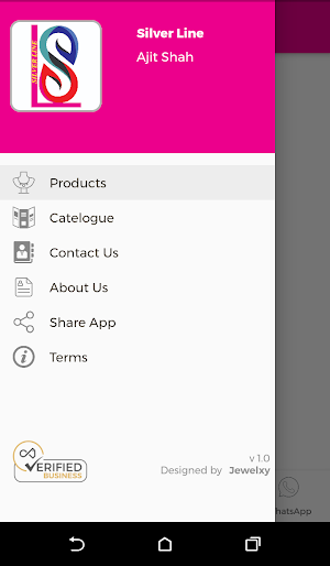 Silver Line - 92.5 Silver Jewellery Wholesaler App Screenshot 1