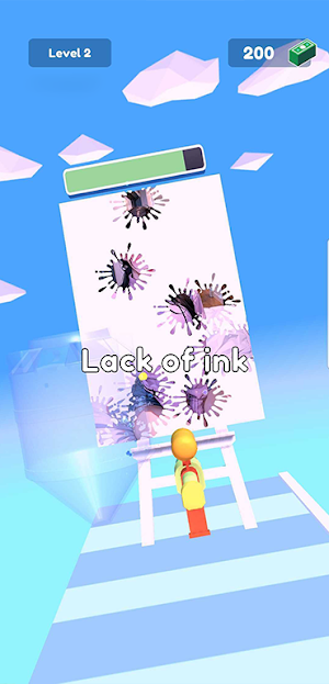 Color Run : Anime Girl Screenshot 1