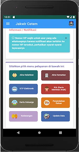 Jakwir Cetem Screenshot 1