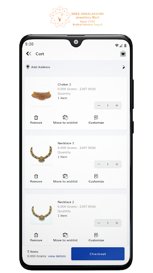 Sree Varalakshmi Jewelry Mart Screenshot 3