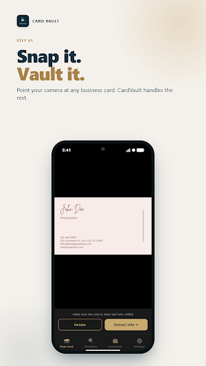 CardVault Digital Screenshot 0