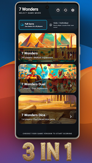 7 Wonders Score Tracker Screenshot 0