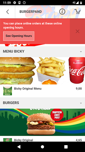 Burgerpand Screenshot 2