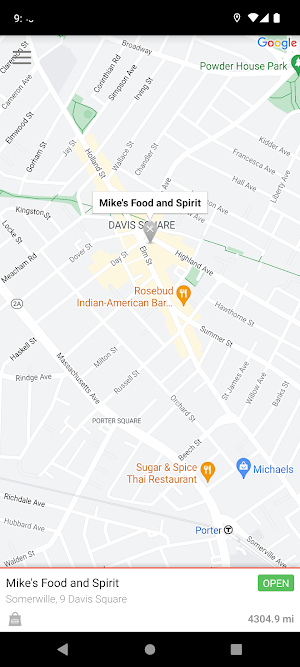 Mike's Food and Spirit Screenshot 1