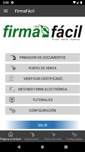 Firma y Factura Facil Screenshot 1