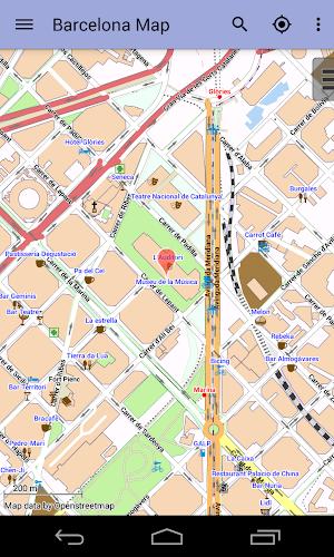 Barcelona City Map Lite Screenshot 3