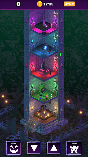 Idle Scary Tower Screenshot 1