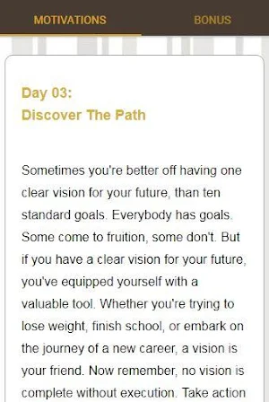 30 Days Of Motivation - Daily Affirmations Screenshot 3