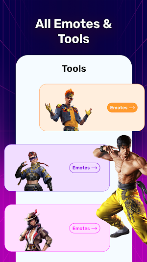 FixLag: FFF FF Skin Tool&Emote Screenshot 0