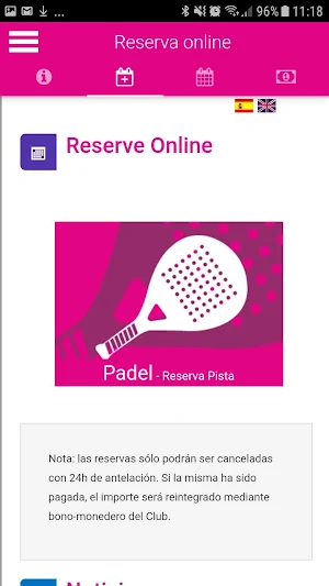 Padel Four Screenshot 1