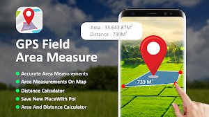 GPS Field Area Measure app Screenshot 0