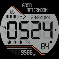 Digitron Watch Face