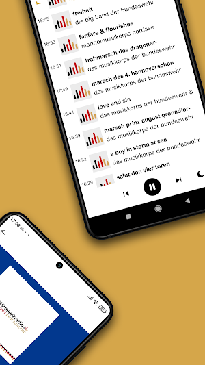 MILITÄRMUSIK RADIO Screenshot 2