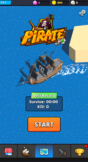 Pirate.io Screenshot 0