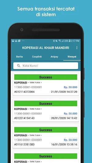KOPERASI AL KHAIR MANDIRI Screenshot 3