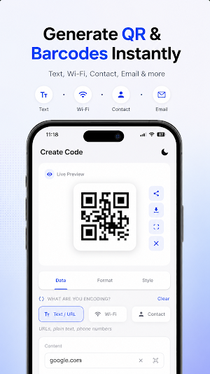 Bulk QR & Barcode PDF -BatchQR Screenshot 0
