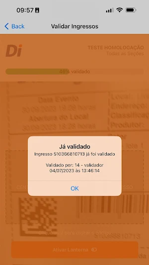 Validador Diskingressos Screenshot 3