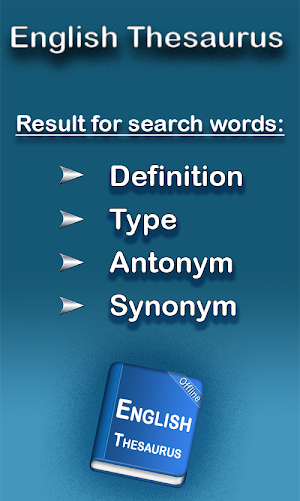 English Thesaurus Screenshot 0