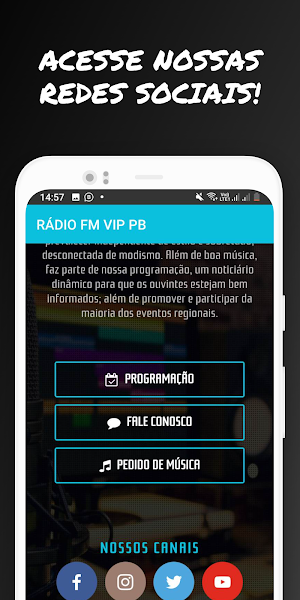 Rádio FM Vip PB Screenshot 2