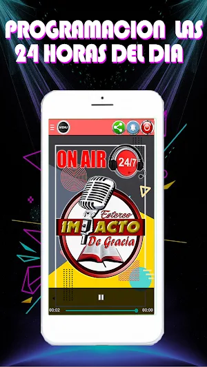 ESTEREO IMPACTO DE GRACIA Screenshot 0