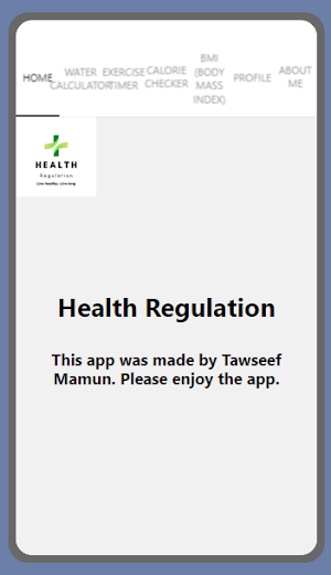 Health Regulation Screenshot 3