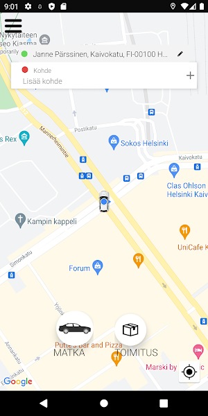 ICAB Taksi juuri sinulle Screenshot 0