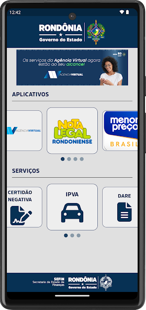 Sefin App Screenshot 0