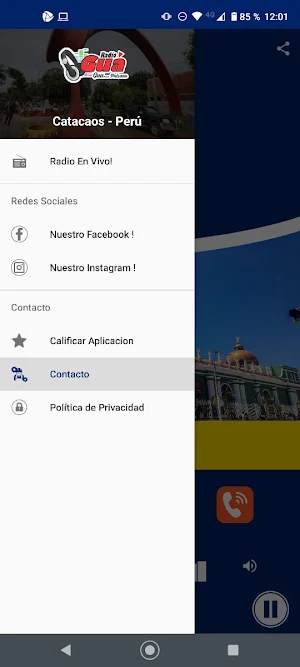 Radio Gua Catacaos Oficial Screenshot 1
