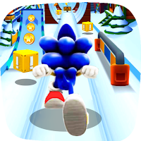Blue Hedgehog Dash Runner Rush