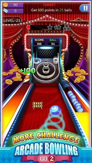 Arcade Bowling Go 2 Screenshot 1