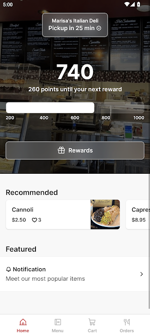 Marisa's Deli Screenshot 0