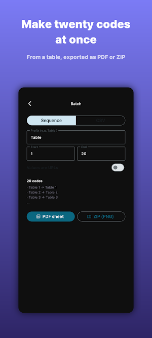 QR Code Generator: Logo Maker Screenshot 3