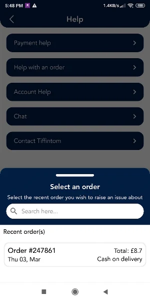 Sapphire Restaurant Screenshot 3