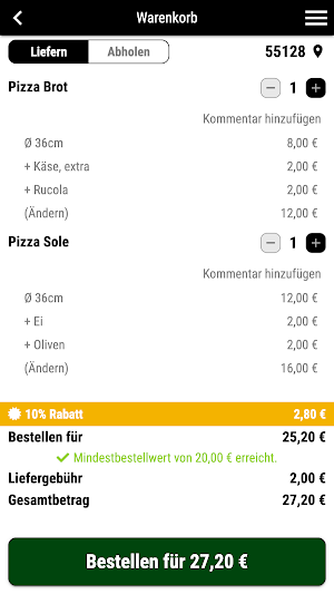 Milano Mainz Screenshot 1