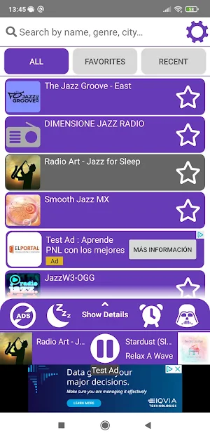 Jazz Radios Screenshot 0
