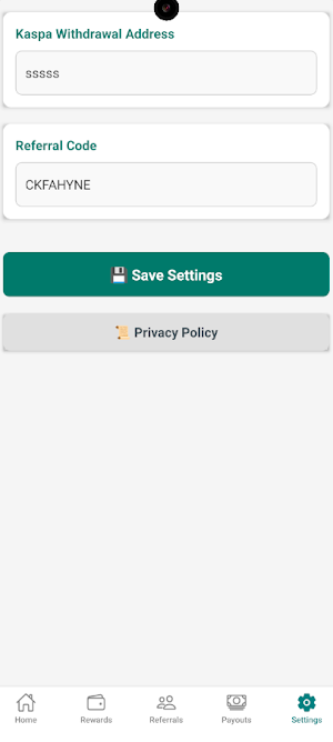 KaspaDrip Screenshot 3