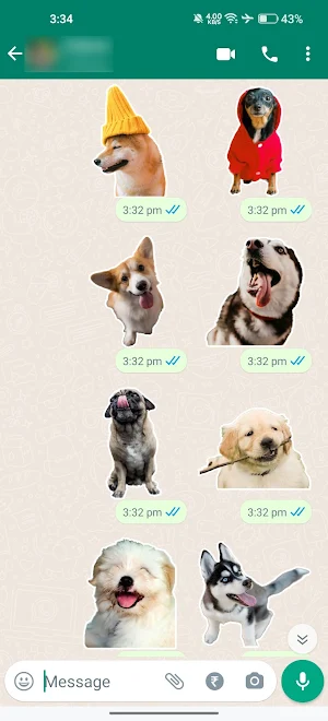 Dog Stickers Screenshot 0