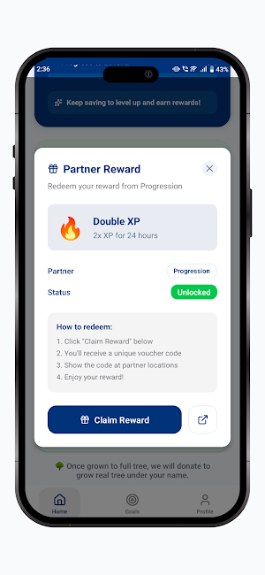 SaveX – Building Saving Habits Screenshot 3