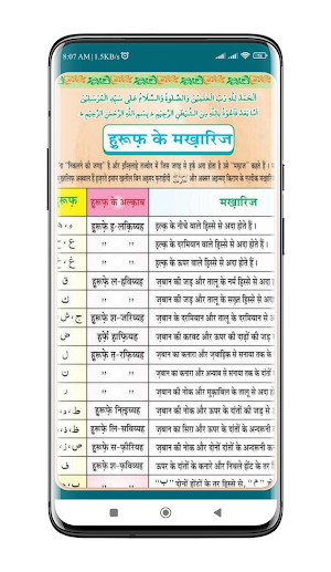 Madani Qaida Hindi मदनी कायदा Screenshot 2