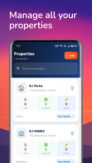 SabkaRent - Rent Manager App Screenshot 2