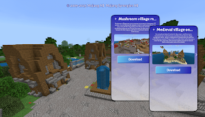 village for minecraft pe Screenshot 1