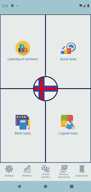 Numbers in Faroese language Screenshot 0