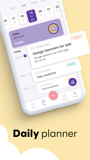 DSCalendar: Schedule Todo-list Screenshot 1