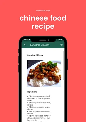 chinese food recipe Screenshot 3