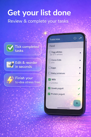 TodoListas – Lists & Alarms Screenshot 2