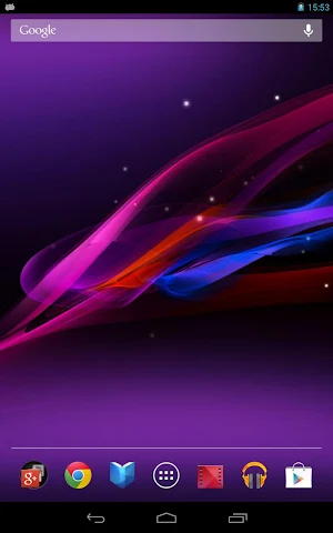 Ultra Wave Live Wallpaper Screenshot 1