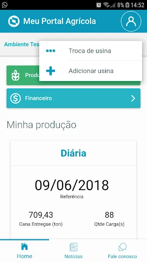 Meu Portal Agrícola Screenshot 2