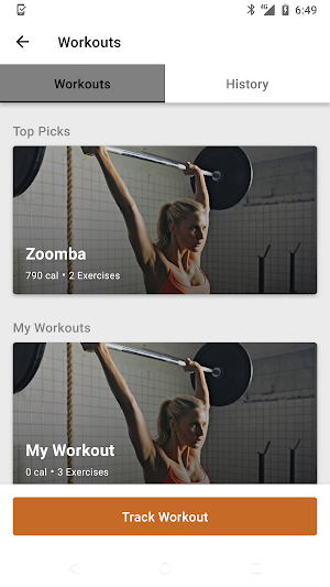 H-F Racquet & Fitness Club Screenshot 3