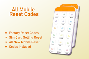 Mobile Reset Codes Guide Screenshot 0