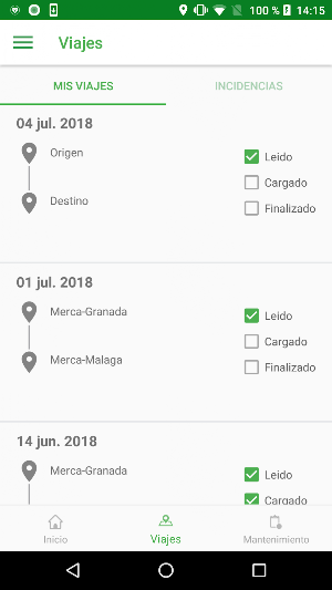 Novatrans Conductores Screenshot 2